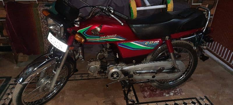 CD70 bike 7