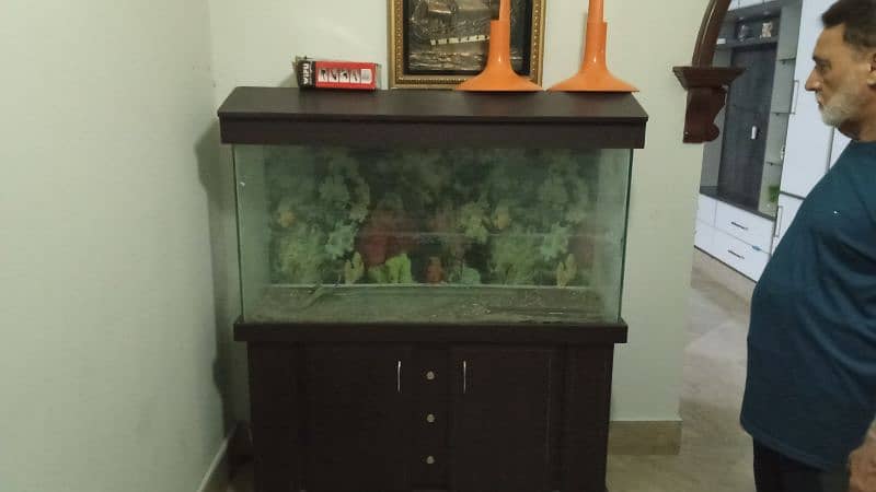 Fish aquarium 4.2 ft 2