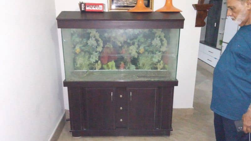 Fish aquarium 4.2 ft 3