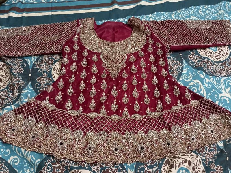 Bridal Lehnga New only in 35000 1