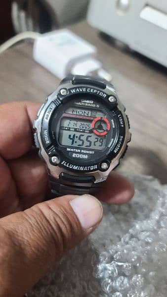 CASIO WAVECEPTOR WATCH FOR SALE 15