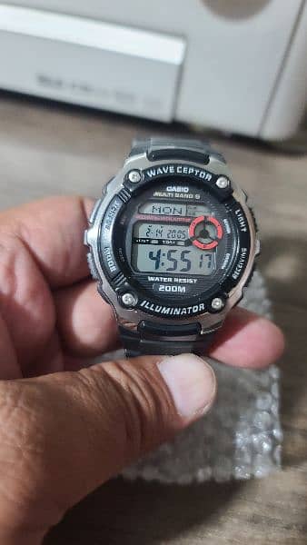 CASIO WAVECEPTOR WATCH FOR SALE 1