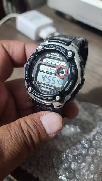 CASIO WAVECEPTOR WATCH FOR SALE 2