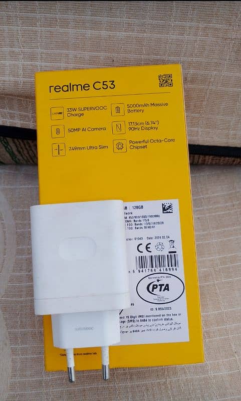 Realme C53 6+6 12gb 128gb in warranty 0