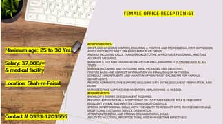 Receptionist