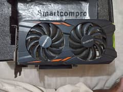 Gigabyte nvidea gtx 1050ti 4gb OC , GDDR5 128 BIT (GV-N105TOC-4GD)