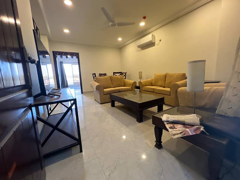 Furnished /SEMI FURNISHED 2 BED Bed Apartment (INCLUDING SEP SERVANT ROOM)With All Luxury Equipment's Available For Rent In Bahria Enclave Islamabad 2