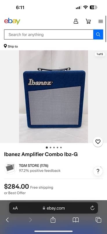 Ibanez Guitar Amplifier 3