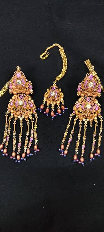 Beautiful antique  bridal jewelry set 2