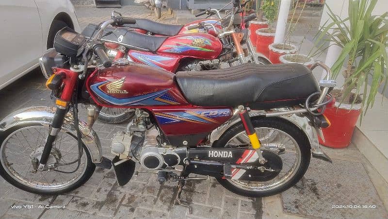 Honda CD 70 Bike For sale 1