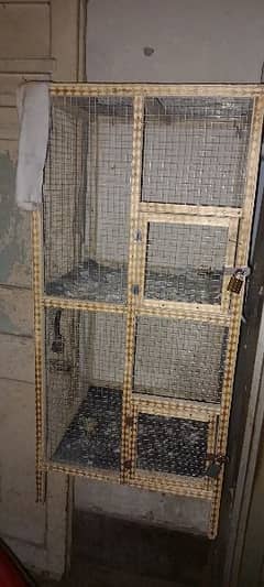 New cage 4 sale urgent 0323-7243-745 0