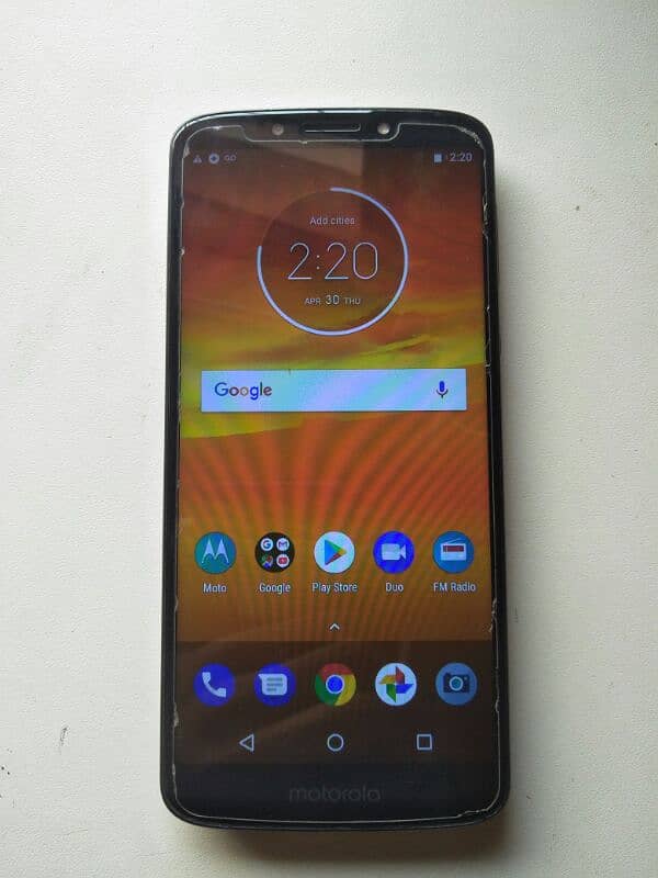 Moto E5 Plus 3/32 Officiall Approved Argent 4