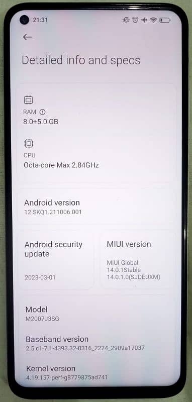 Mi 10T Pro 5G, 8+5GB RAM/256GB Storage, No Fault, Non-PTA 2