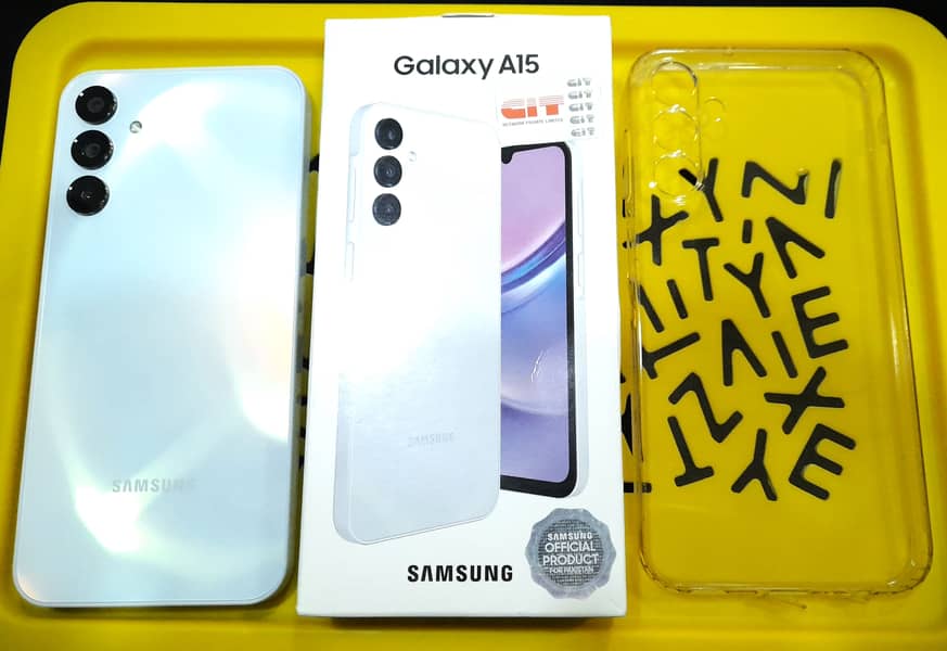 "Samsung Galaxy A15 (White, 8GB RAM, 256GB ROM) - 10/10 Condition | Li 1