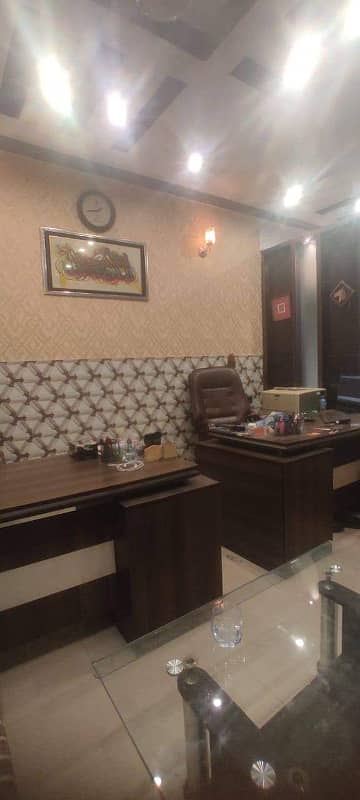 Furnished office for rent in Revenue society on main road for Visa setup travel tour and Real estate And Call centre 3