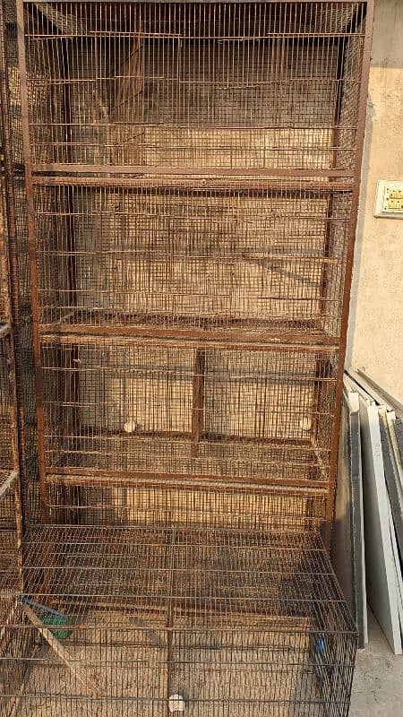 Birds Cage's size 3ft/1.5ft 3Cage Available. . 1