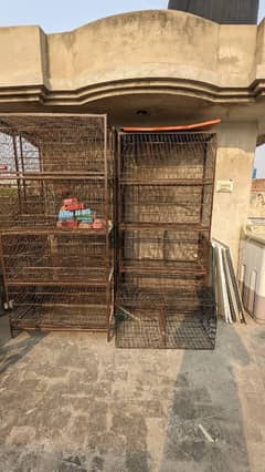 Birds Cage's size 3ft/1.5ft 3Cage Available. .