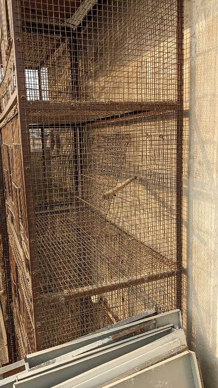 Birds Cage's size 3ft/1.5ft 3Cage Available. . 2