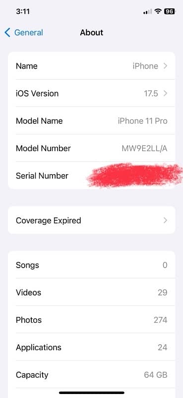 Iphone 11 Pro Factory Unlocked 100% ok 7