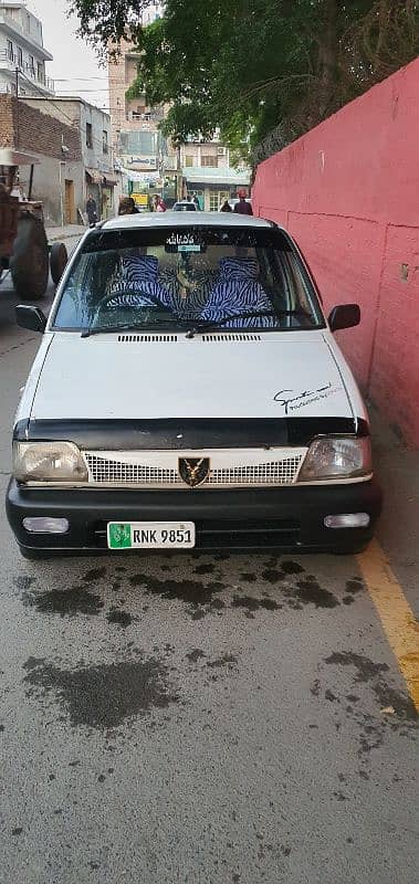 Suzuki Mehran VX 1998 Punjab Registered Life Time Token Paid 3