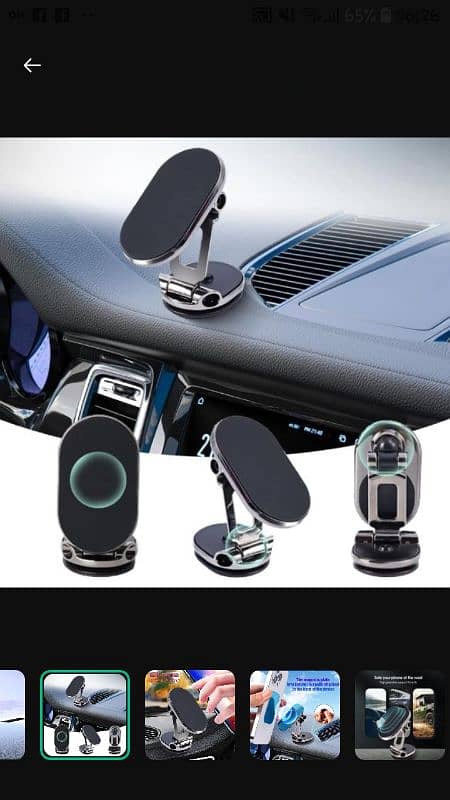 Magnetic Mobile holder for car 1