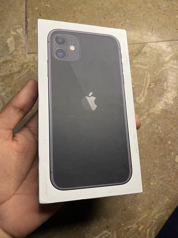 iphone 11 with box JV non PTA 15