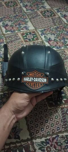 Harley Davidson motorcycle helmet