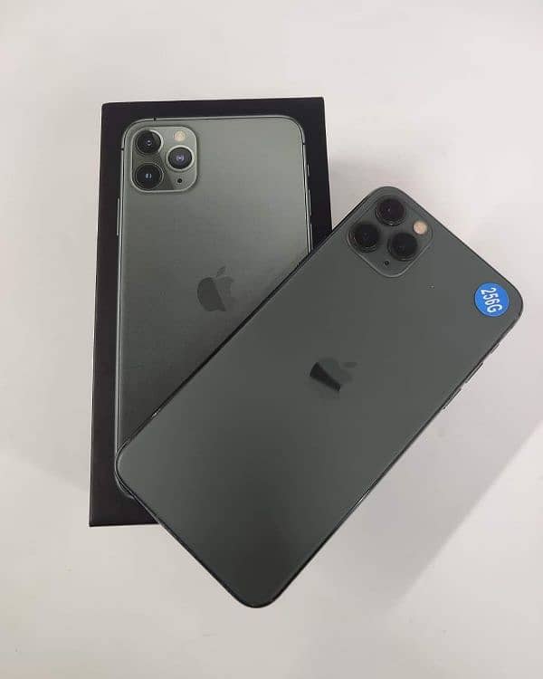 iPhone 11 pro max Stroge/256 GB PTA approved for sale 03252452771 3