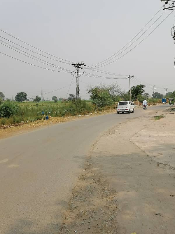 55 Marla Plot Double Side Road Big Fornt Beautiful Land For Commercial Activities And Form House 0