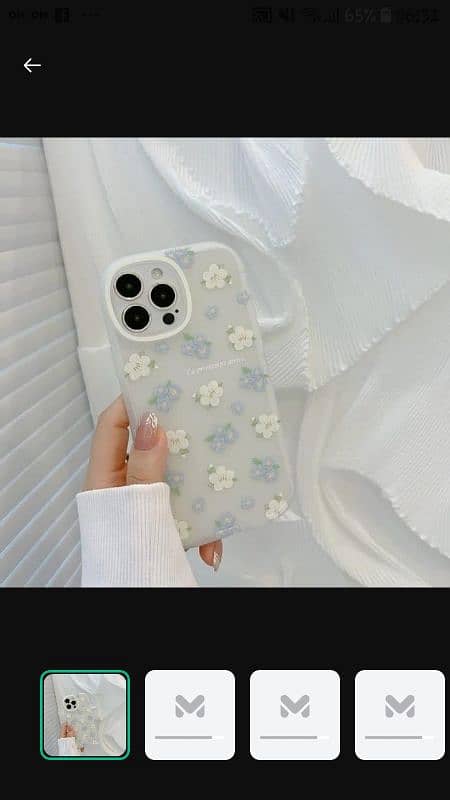 iPhone back cover only,Glamorous All flaver 4