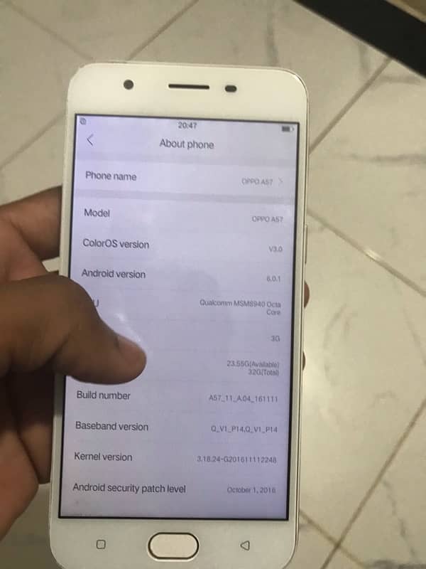 Oppo a57 10/10 condition 3/32 gb 3