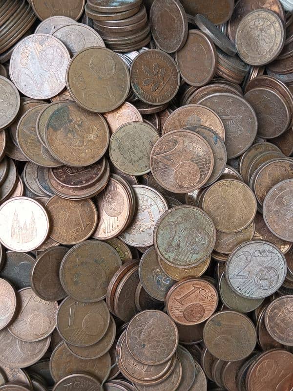 Old Euro Cent Coins || Old Coins 1