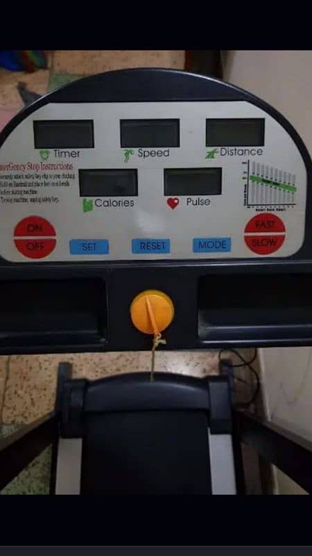 Treadmill electric capacity 130kg working all delivery possible hai 4