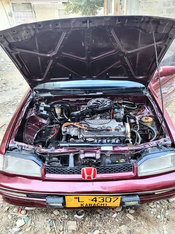 Honda civic 1990 full option automatic neat and clean car 11