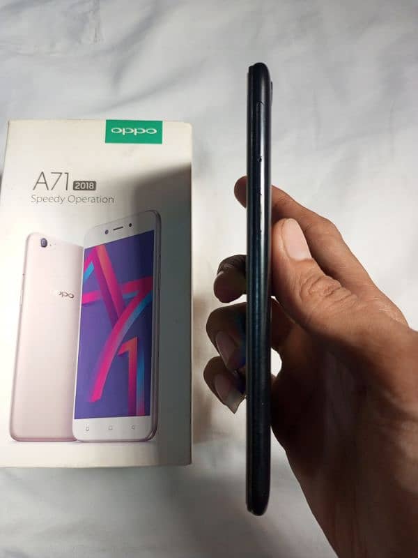 oppo A71 2/16 GB with box 10/10 condition 1