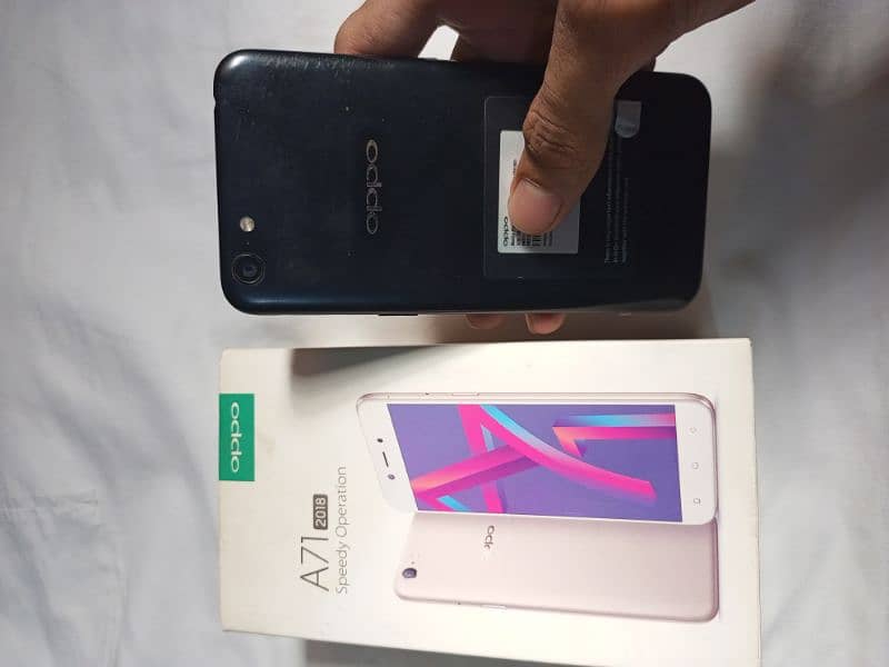 oppo A71 2/16 GB with box 10/10 condition 2