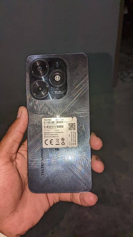 Tecno spark20c all ok no any falt and warranty 6month 3