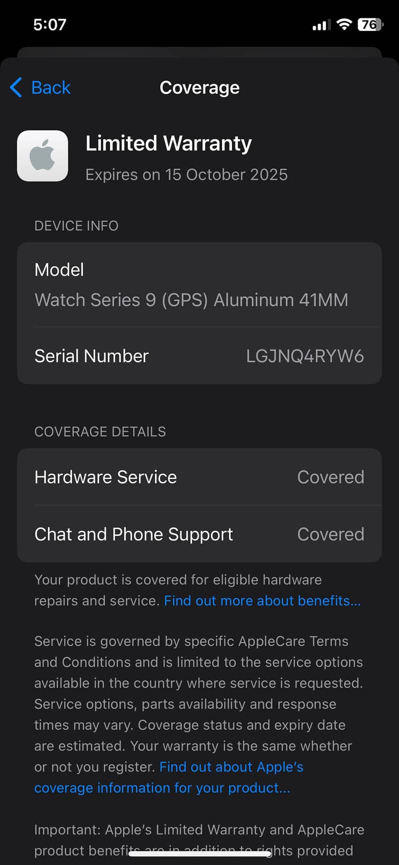 Apple Watch Series 9 41mm almost new 6