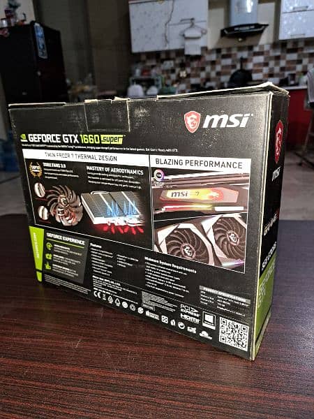 MSI gaming X GTX 1660 Super 6GB GDDR6 3