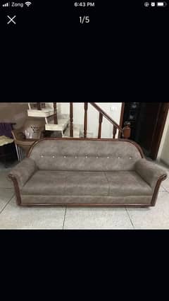 5piece sofa set in good condition