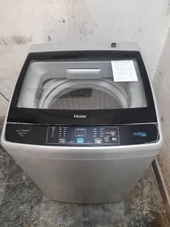 haier 8.5 kg washing machine fully automatic just one touch using