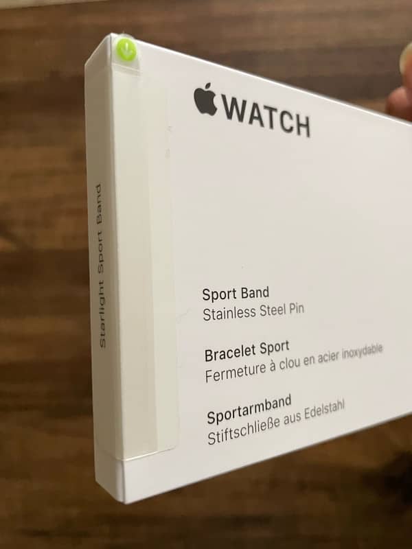 Original Apple Watch Series 8 Starlight Sport Band 41mm Strap 7