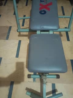 Oxygen ab workout machine