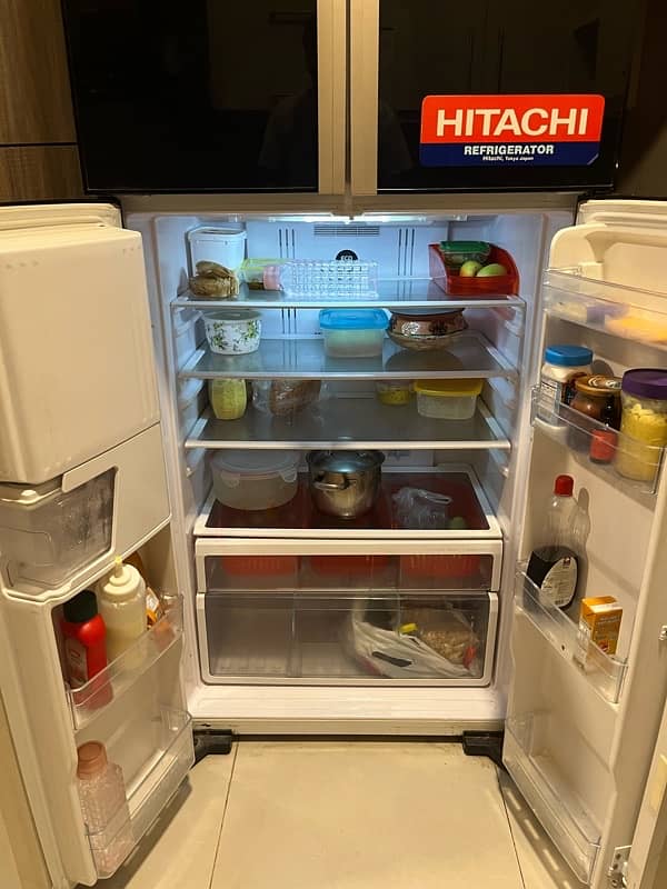 Hitachi French door invertor refrigerator 1