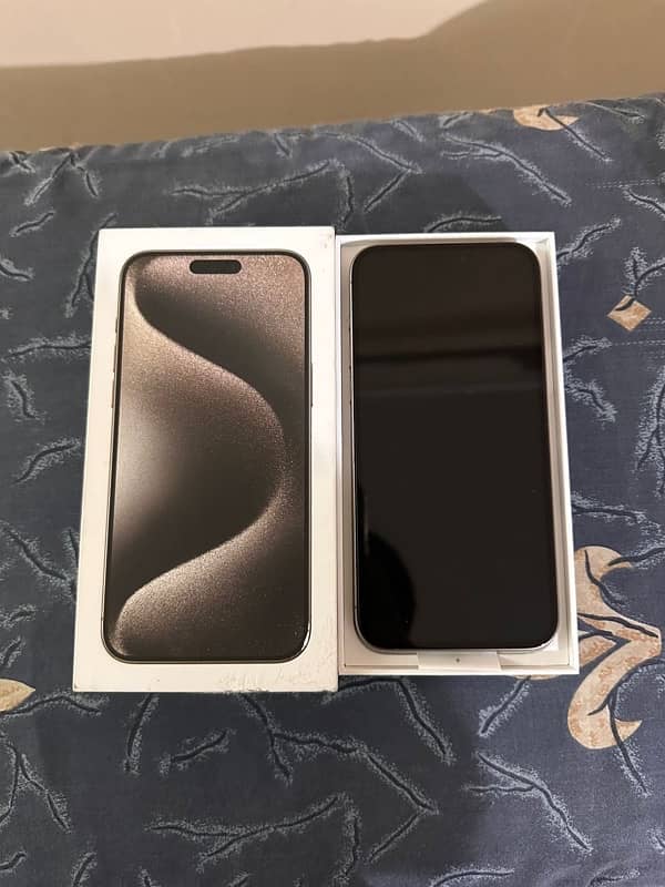 iPhone 15 Pro Max | Natural Titanium | PTA Approved | 256 GB 4