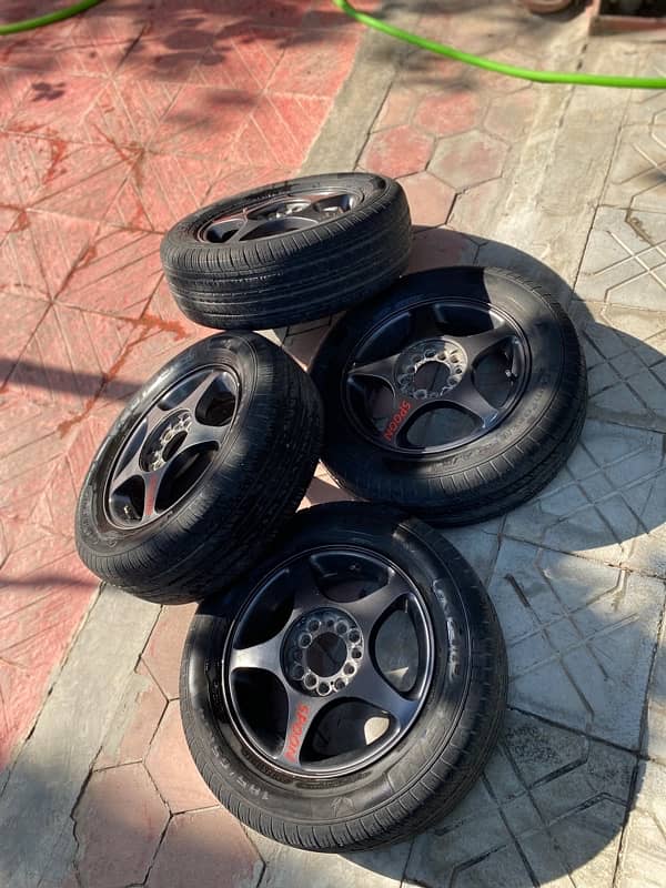 14 INCH RIMS AND TYRES 5