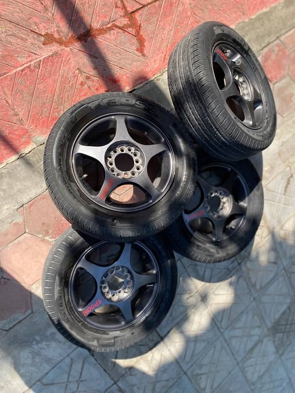 14 INCH RIMS AND TYRES 6