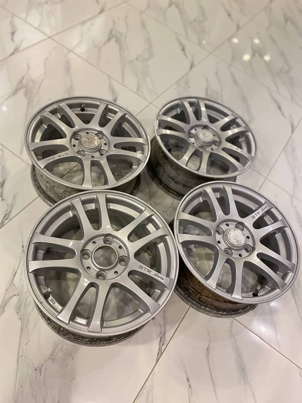 14 INCH GTR SPORT RIMS 1