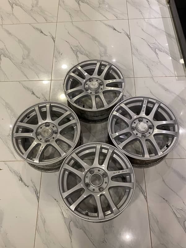 14 INCH GTR SPORT RIMS 3