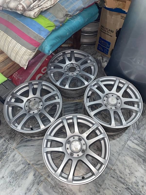 14 INCH GTR SPORT RIMS 4